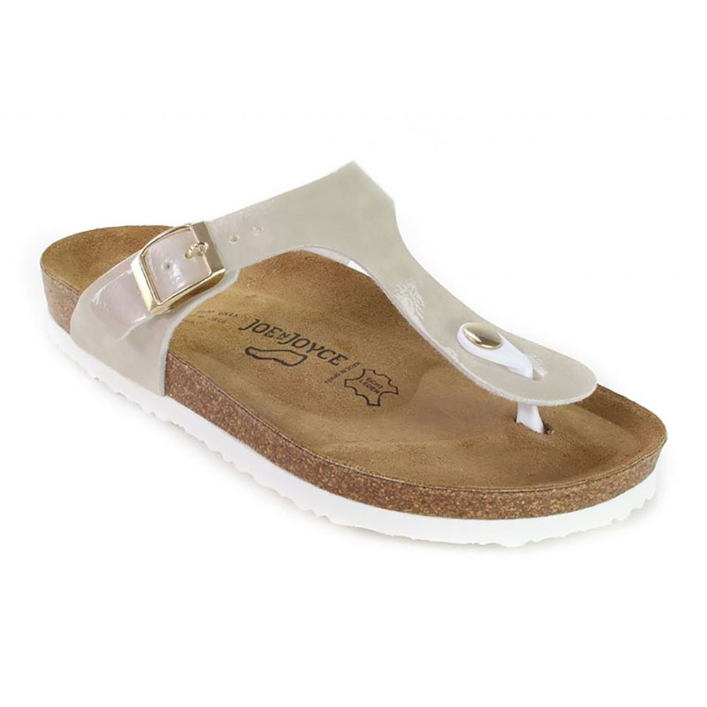 JOE N JOYCE Rio SynSoft Soft-Fußbett Hammerschlag Beige Größe 36 Normal JOE N JOYCE Rio SynSoft Soft-Fußbett Hammerschlag Beige Größe 36 Normal