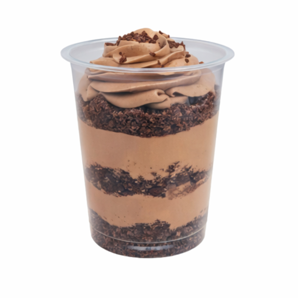 608 PP-Becher 400 ml / 0,4 l Ø 90 x 124 mm klarer Salat-Shaker Randvoll 520 ml