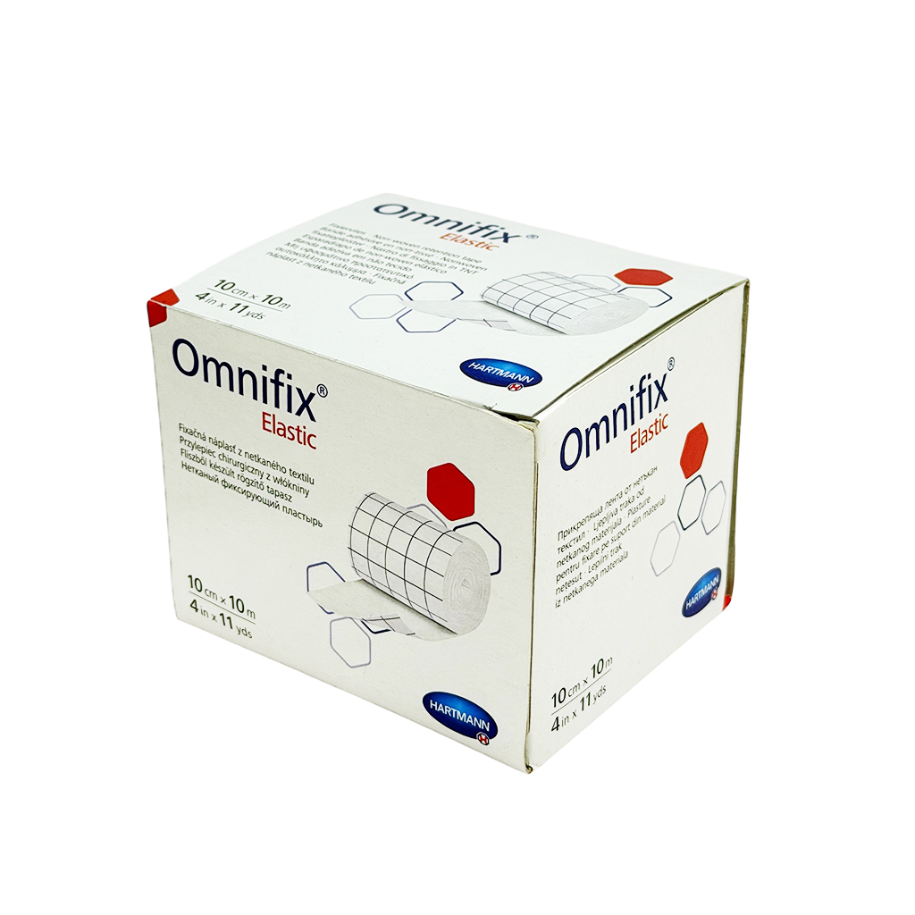 Hartmann Omnifix Elastic Fixiervlies 10 m x 10 cm – hautfreundlich | MHD:05/26