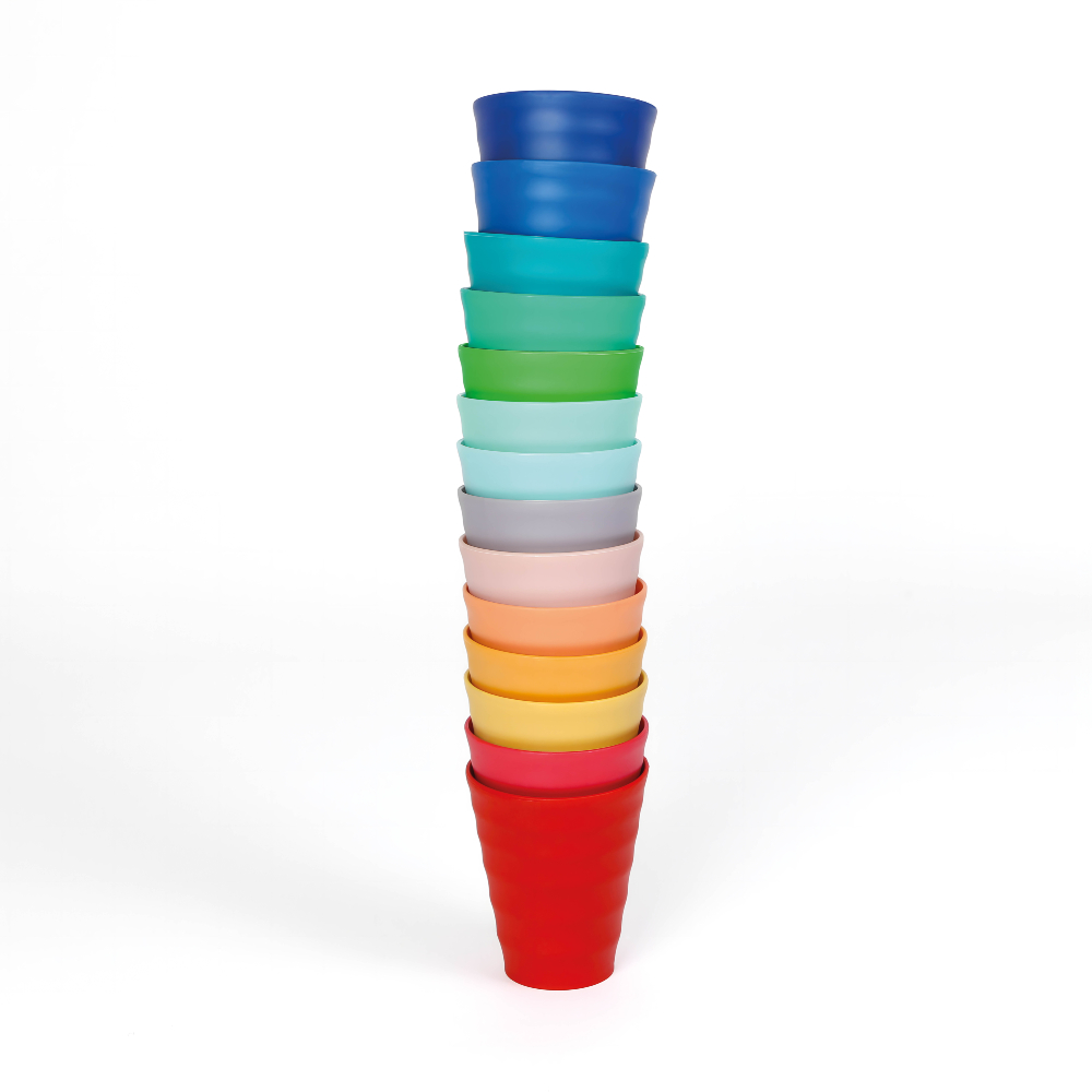 6 Good-Cup Mehrwegbecher 250 ml PBS Ø 88 x 100 mm Farbe nach Wahl - Kaffeebecher