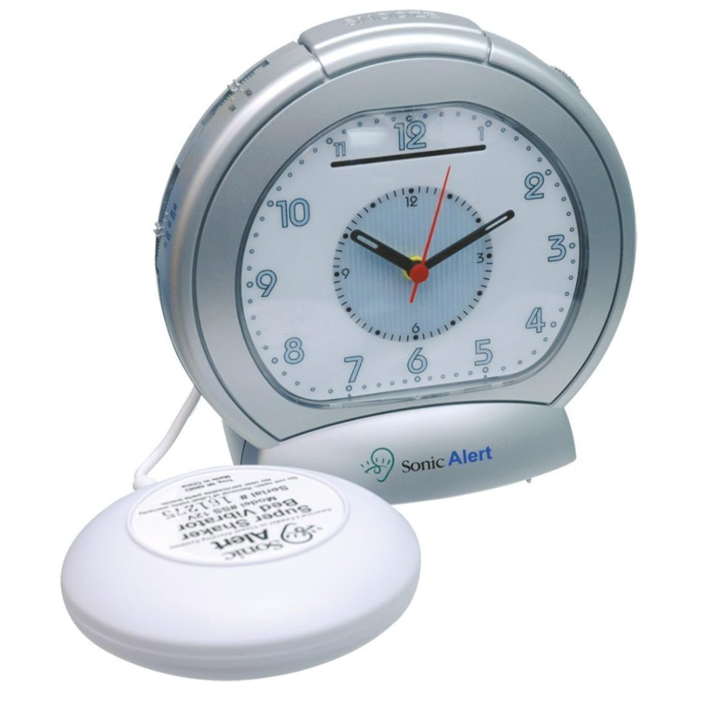 Extra lauter Wecker: 80 dB, Vibration, LED, Schlummer-Alarm Extra lauter Wecker: 80 dB, Vibration, LED, Schlummer-Alarm