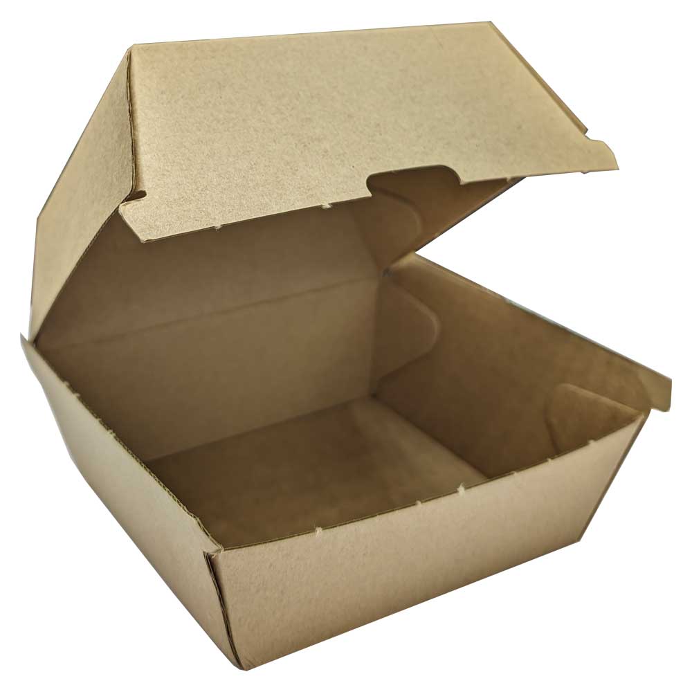 180 Braune Hamburgerboxen S Pommesboxen Nuggetsboxen aus Wellpappe 180 Braune Hamburgerboxen S Pommesboxen Nuggetsboxen aus Wellpappe