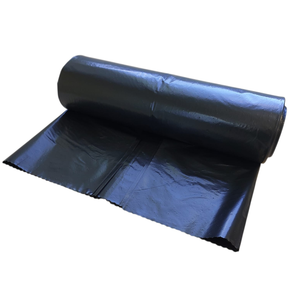 10 Rollen Müllsäcke 240 l LDPE 600 x 1350 mm Schwarz Typ 80 je 10 Säcke