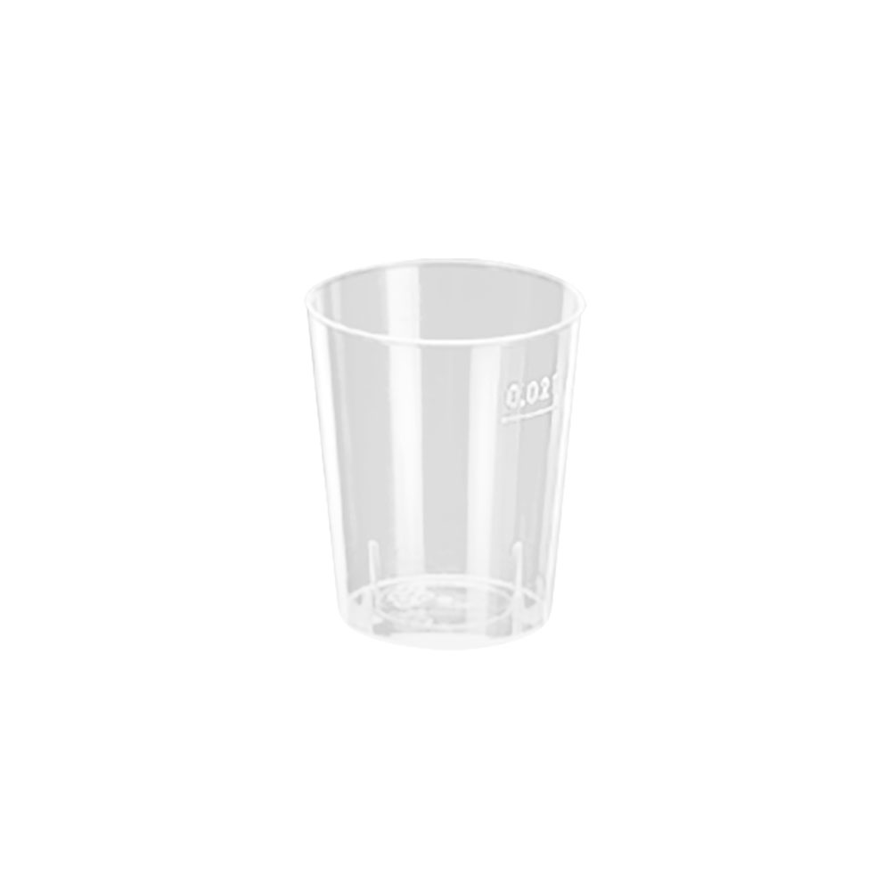 2700 Schnapsglas 0,02 l Polystyrol 2 cl  Einweg