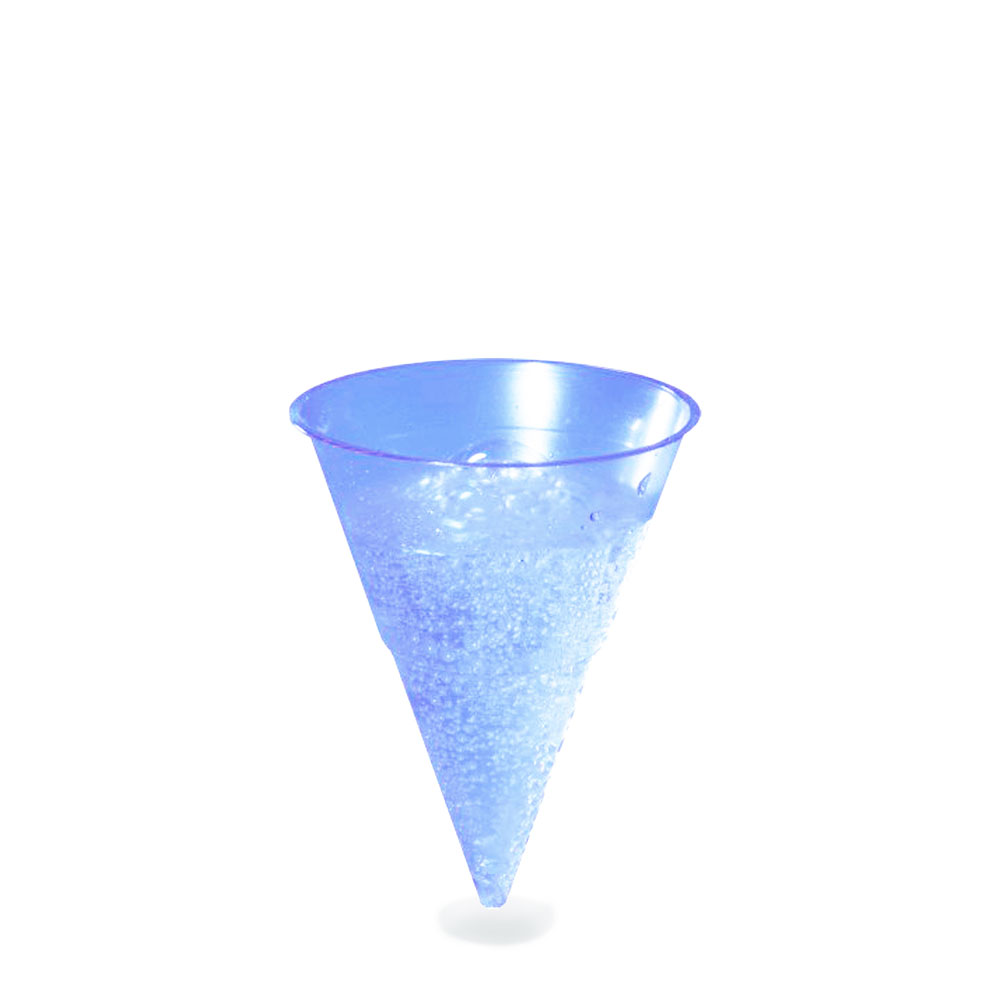 1000 Wasserbecher Blue Cone 115 ml – PP Spitzbecher Ø 70 mm