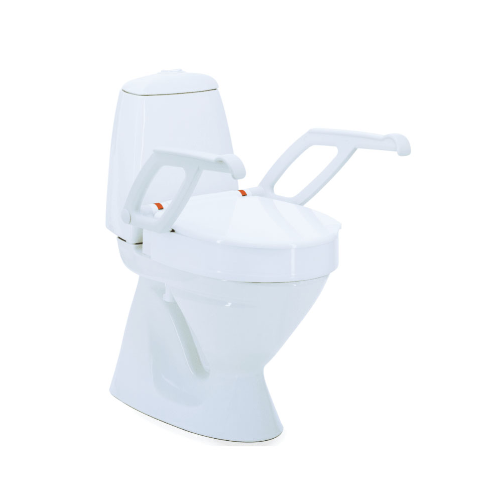 Invacare Aquatec 90000 Toilettensitzerhöhung 2 cm mit Armlehnen