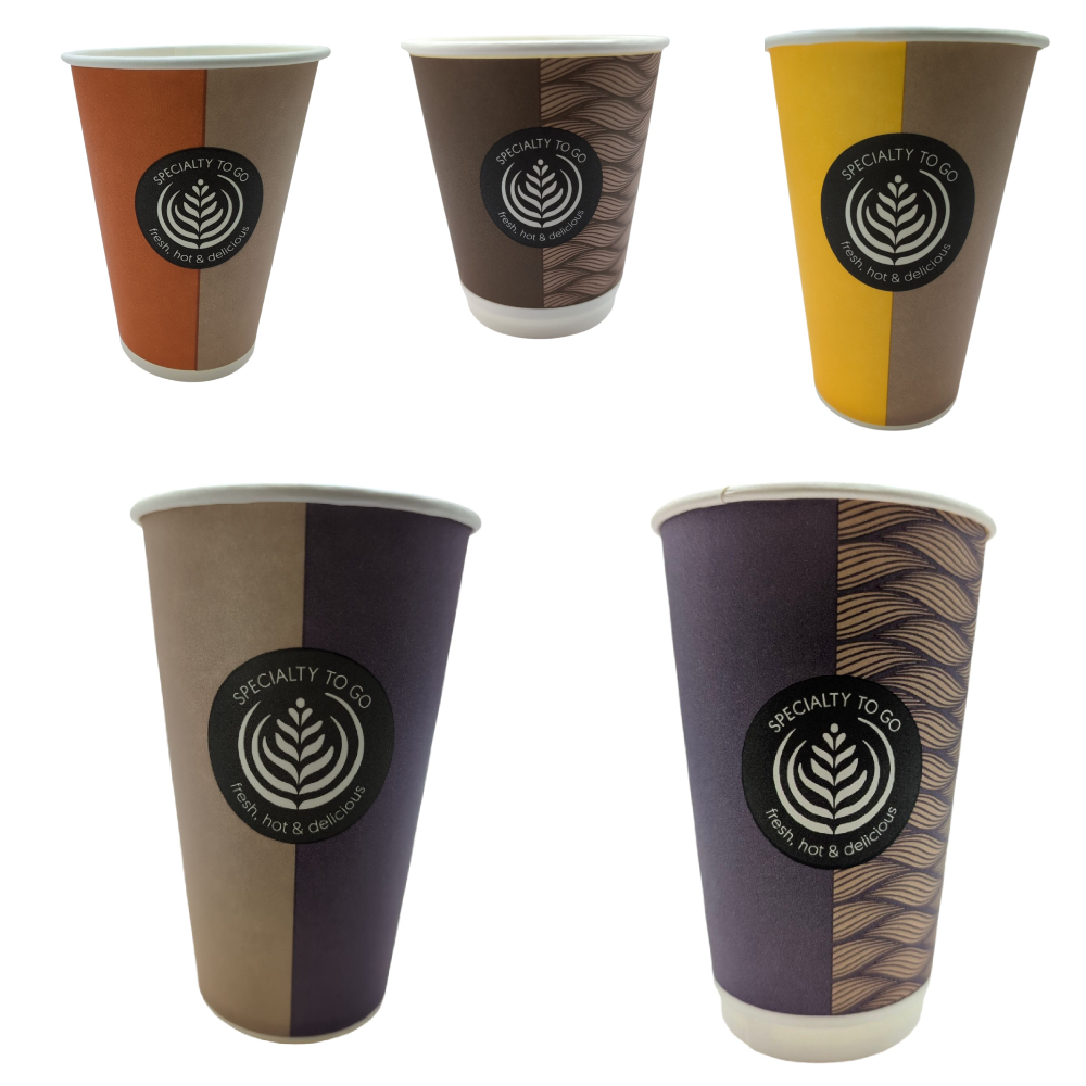 "Specialty to go" Kaffeebecher Coffee-to-go Becher verschiedene Größen "Specialty to go" Kaffeebecher Coffee-to-go Becher verschiedene Größen