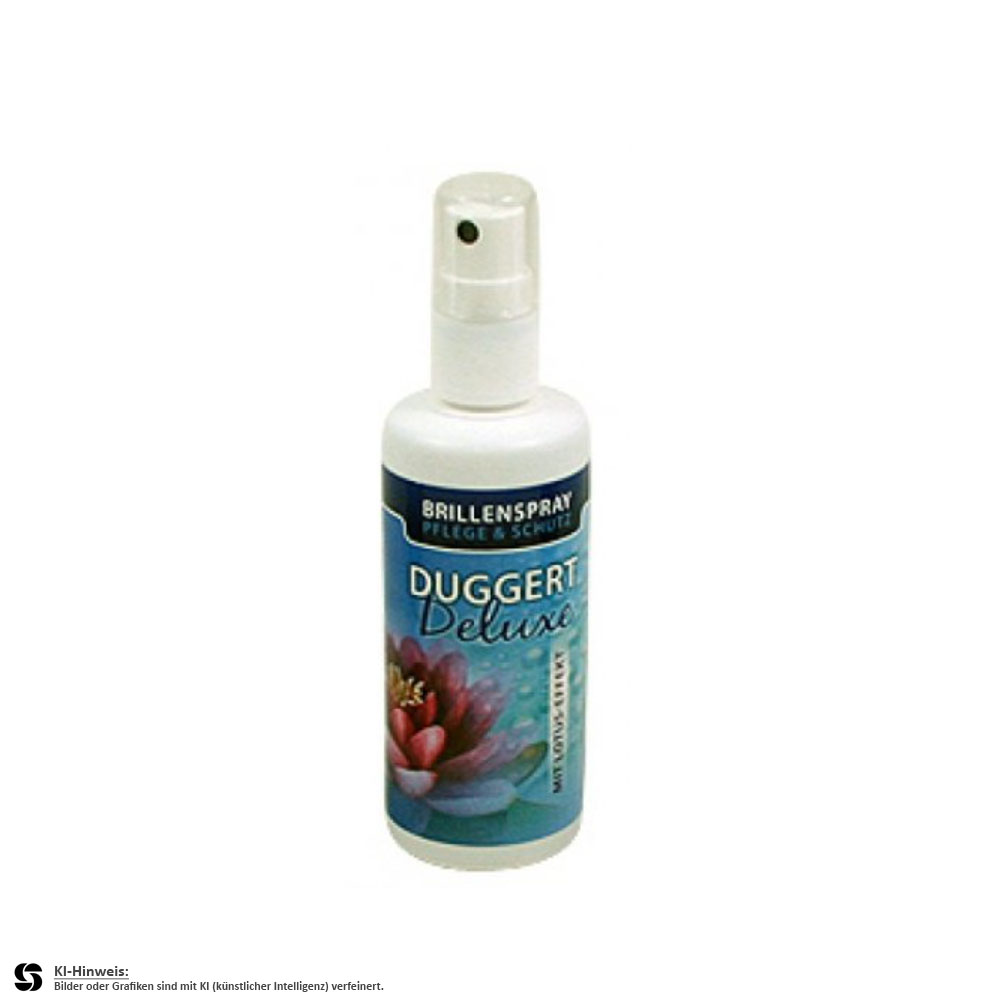 Duggert Deluxe Brillenspray 100 ml mit Lotus-Effekt