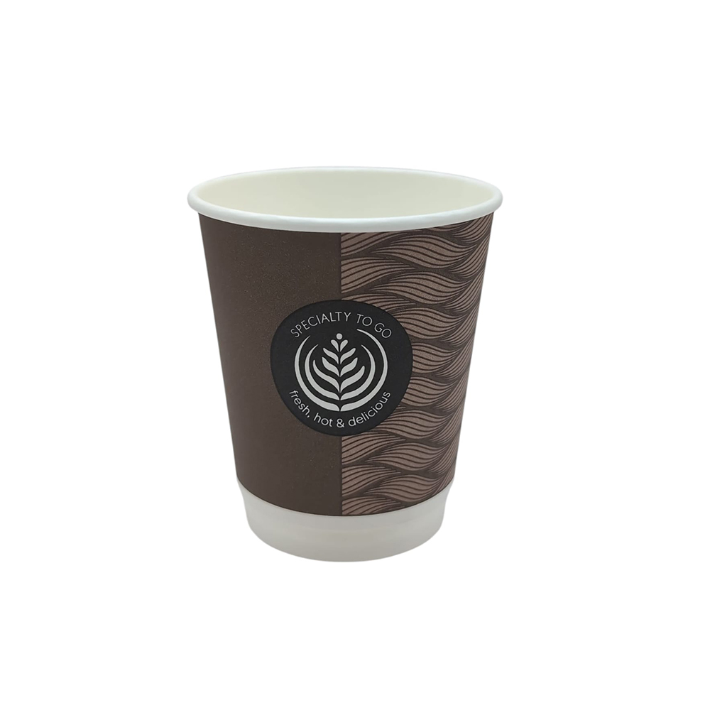 625 Doppelwand Double Wall Kaffeebecher 200 ml Ø 80 x 93 mm "Specialty to Go" 625 Doppelwand Double Wall Kaffeebecher 200 ml Ø 80 x 93 mm "Specialty to Go"