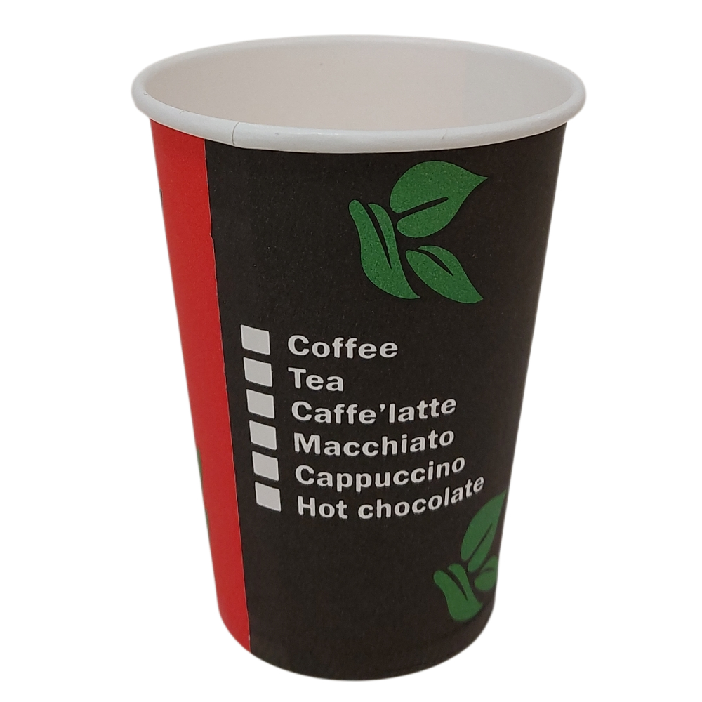 2500 Kaffeebecher Getränkebecher 180 ml Mercury – Ø 70 mm, PAP/PE, 7,5 oz RP