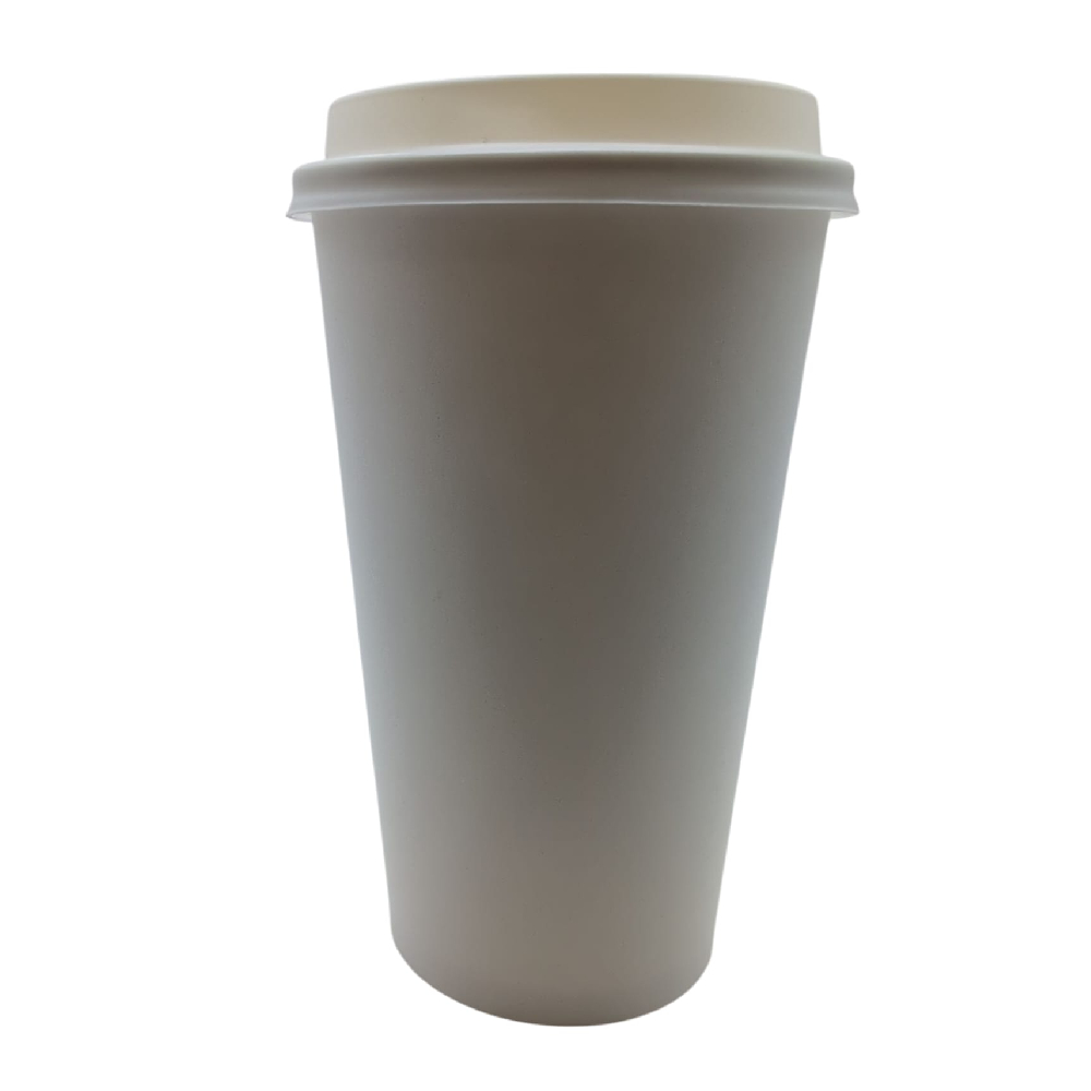 1000 Kaffeebecher Coffee to Go Becher L 16 oz 400 ml Ø 90 x 135 mm weiß