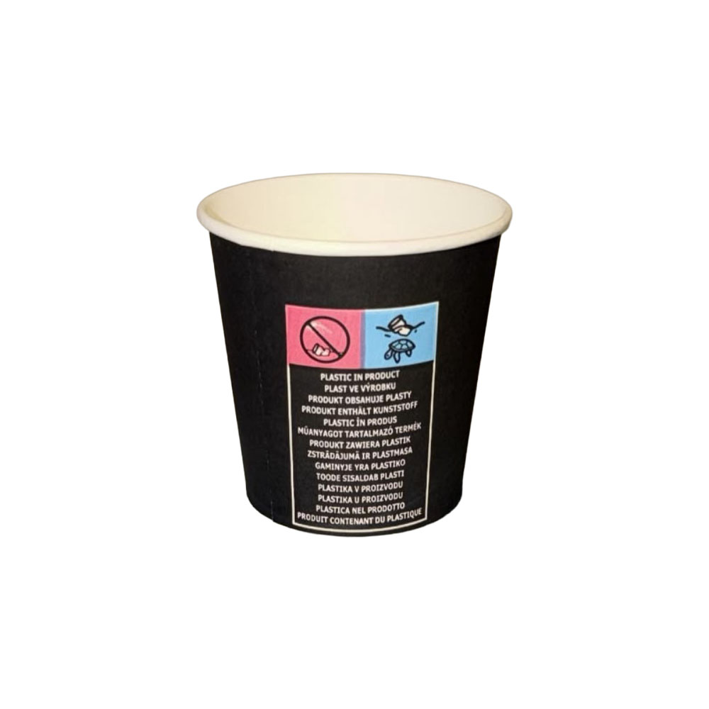1000 Espressobecher Coffee To Go Becher 100 ml 4 oz New Butterfly Ø 62 mm