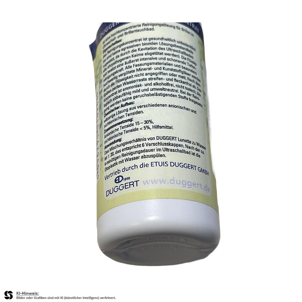 Duggert Lunette Reinigungskonzentrat 100 ml für Brillenbad