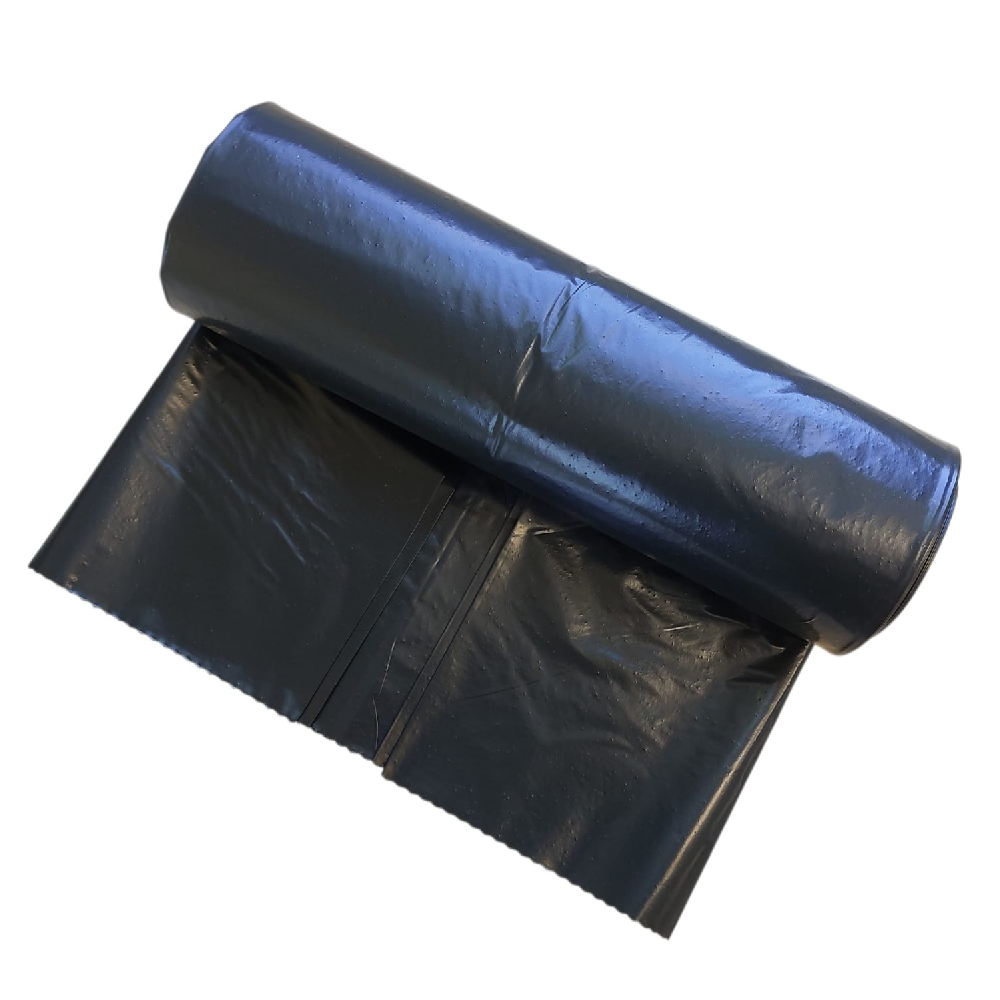 10 Rollen Müllsäcke 240 l LDPE 600 x 1350 mm Schwarz Typ 80 je 10 Säcke