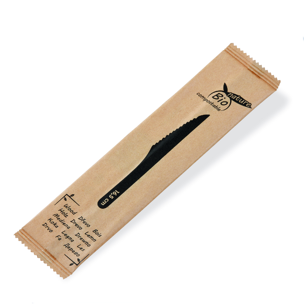100 Messer aus Holz 16,5 cm einzeln verpackt 100 Messer aus Holz 16,5 cm einzeln verpackt