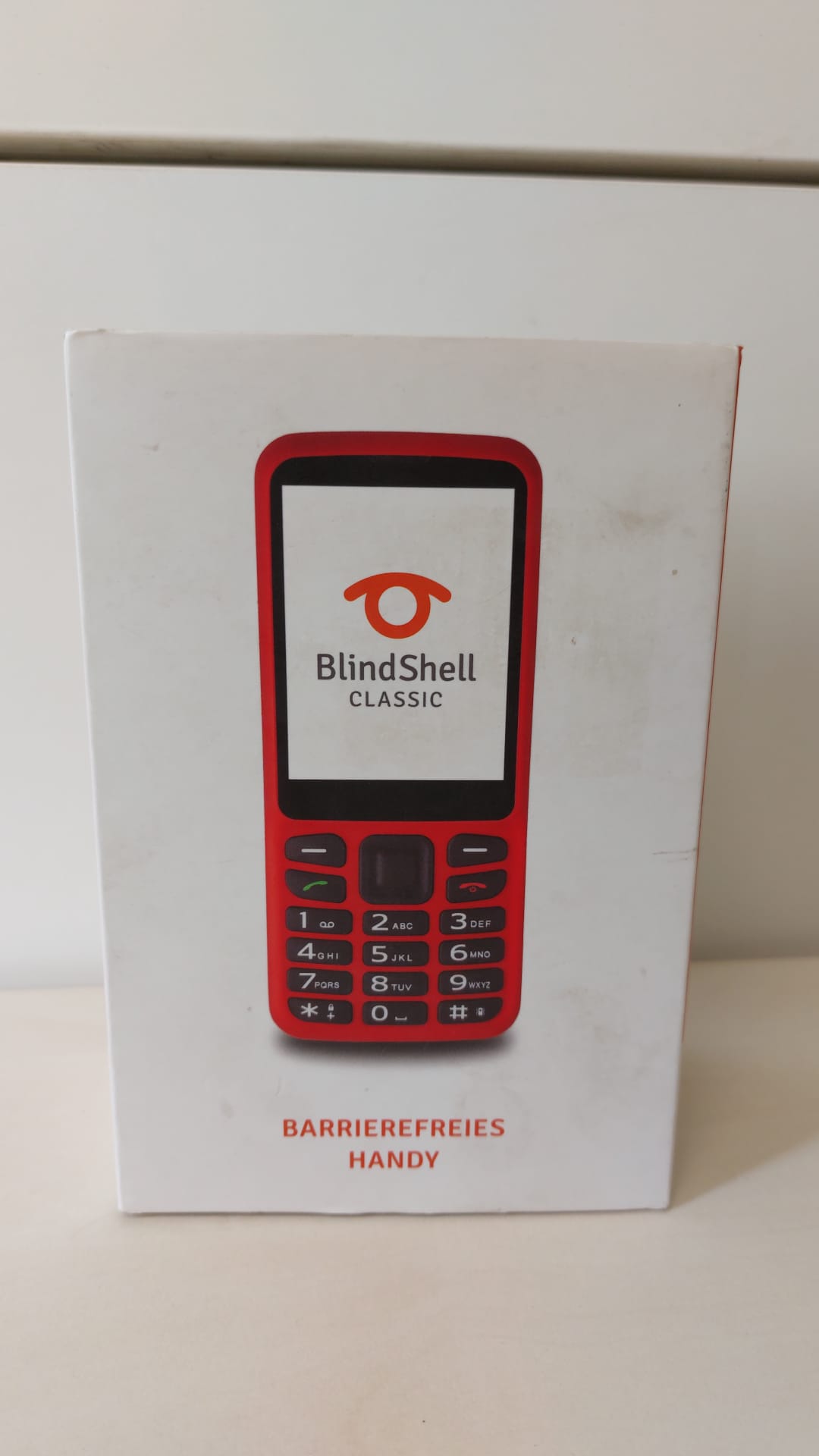 BlindShell Classic Rot | Modell: ALIGATOR BS500 RED